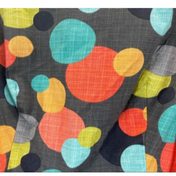 Cute Multicolor Polka Dot Swing Dress - Picture 5 of 7